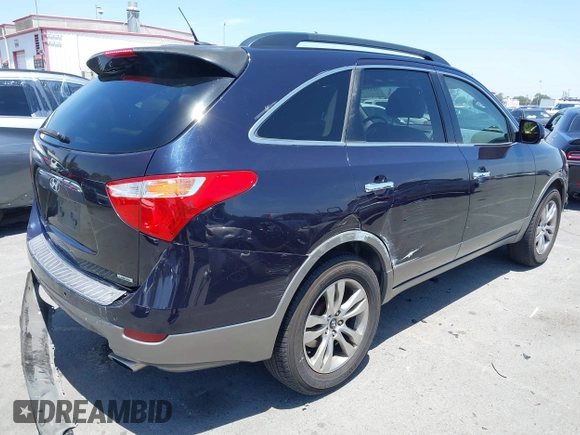 2012 Hyundai Veracruz Limited z VIN KM8NU4CC9CU186976, wystawiony jako IAAI lot #42337951 z przebiegiem 148 084 mil mil oraz . Historia ofert i sprzedaży dostępna na DreamBid. Obrazek 4.