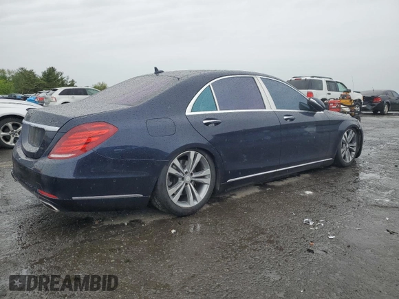 2015 Mercedes-Benz S 550 z VIN WDDUG8FB6FA128658, wystawiony jako Copart lot #58482035 z przebiegiem 125 783 mil mil oraz Szkoda całkowita • Salvage title. Historia ofert i sprzedaży dostępna na DreamBid. Obrazek 3.