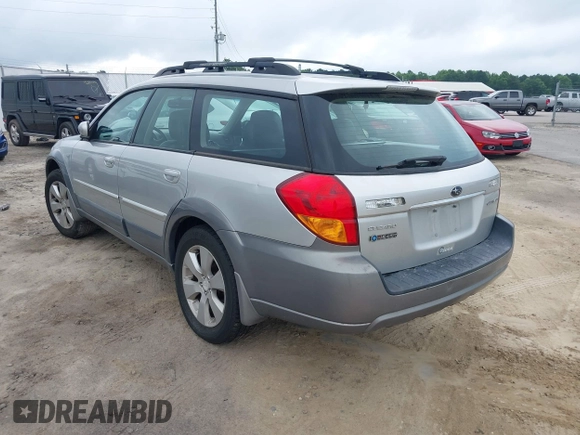 2007 Subaru Legacy Outback Limited with VIN 4S4BP62C377332008, listed as a IAAI auction lot 42894901 with 124,912 mi miles and . Bid and sale history available at DreamBid. Image 3.