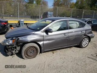 2017 Nissan Sentra SV with VIN 3N1AB7AP1HY359784, listed as a Copart auction lot 53188635 with 66,071 mi miles and Salvage Title. Bid and sale history available at carsss.com. Image 1.