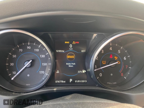 2017 Jaguar XE 35t Premium with VIN SAJAD4BV4HA949101, listed as a Copart auction lot 77281154 with 76,778 mi miles and Clean Title. Bid and sale history available at DreamBid. Image 9.