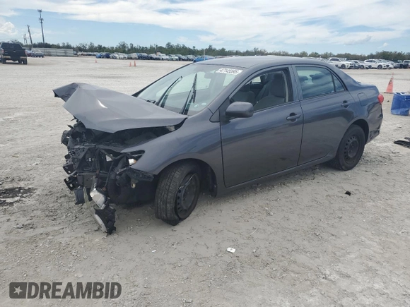 2013 Toyota Corolla L with VIN 2T1BU4EE7DC109415, listed as a Copart auction lot 47145595 with 0 mi miles and Salvage Title. Bid and sale history available at carsss.com. Image 1.