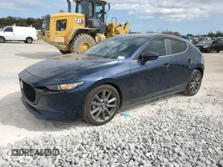 2021 Mazda Mazda3 Hatchback Select with VIN JM1BPAKL7M1315797, listed as a Copart auction lot 44570575 with 53,570 mi miles and Non Repairable. Bid and sale history available at carsss.com. Image 1.