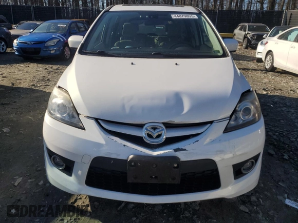 2008 Mazda 5 Sport with VIN JM1CR293080318627, listed as a Copart auction lot 44079855 with 55,895 mi miles and Salvage Title. Bid and sale history available at carsss.com. Image 5.