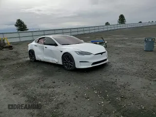 2022 Tesla Model S Plaid with VIN 5YJSA1E62NF490541, listed as a Copart auction lot 51149205 with Not provided miles and Salvage title. Bid and sale history available at DreamBid. Image 10.