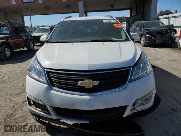 2017 Chevrolet Traverse LS with VIN 1GNKRFKD4HJ296641, listed as a Copart auction lot 52340725 with Not Provided miles and Non Repairable. Bid and sale history available at carsss.com. Image 5.