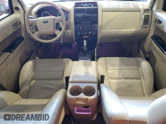 2009 Ford Escape Limited with VIN 1FMCU04G39KA16750, listed as a Copart auction lot 52678475 with 120,865 mi miles and Salvage title. Bid and sale history available at DreamBid. Image 8.