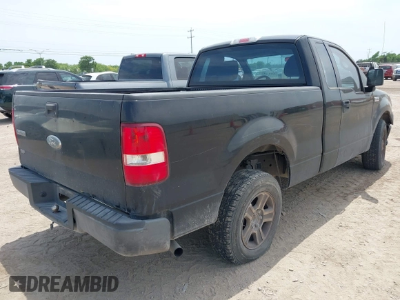 2007 Ford F-150 XL with VIN 1FTRF12237NA17267, listed as a IAAI auction lot 42047396 with 208,931 mi miles. Bid and sale history available at carsss.com. Image 4.