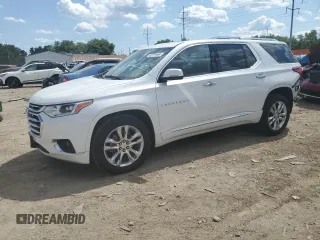 2018 Chevrolet Traverse High Country with VIN 1GNEVKKWXJJ105278, listed as a Copart auction lot 62791464 with 67,487 mi miles and Salvage Title. Bid and sale history available at carsss.com. Image 1.