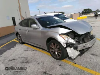 2012 Infiniti M37 with VIN JN1BY1AP5CM336259, listed as a IAAI auction lot 41948100 with 259,895 mi miles. Bid and sale history available at carsss.com. Image 1.