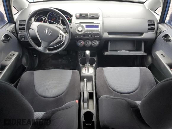 2007 Honda Fit Sport with VIN JHMGD38617S032997, listed as a Copart auction lot 54865225 with 182,428 mi miles and Salvage Title. Bid and sale history available at carsss.com. Image 8.