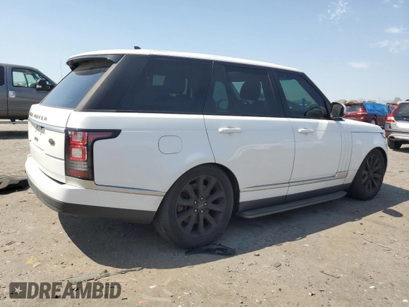 2016 Land Rover Range Rover HSE with VIN SALGS2VF2GA268479, listed as a Copart auction lot 53663055 with 135,323 mi miles and Clean title. Bid and sale history available at DreamBid. Image 3.