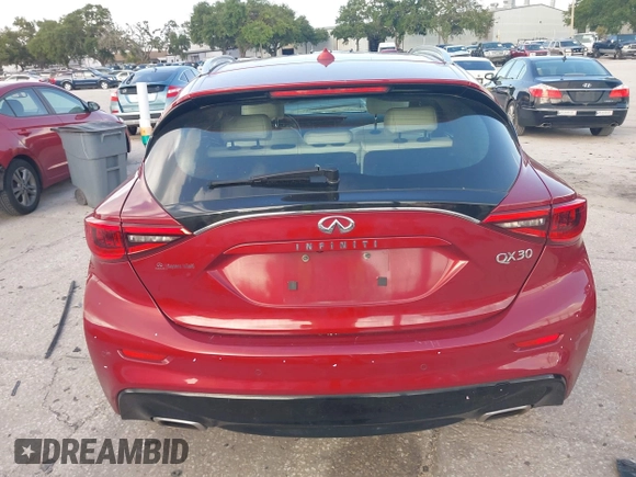 2017 Infiniti QX30 Premium with VIN SJKCH5CP3HA039213, listed as a IAAI auction lot 42436970 with 79,731 mi miles and . Bid and sale history available at DreamBid. Image 17.