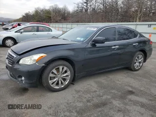 2012 Infiniti M37 with VIN JN1BY1AR8CM396876, listed as a Copart auction lot 85992784 with 223,227 mi miles and Salvage Title. Bid and sale history available at carsss.com. Image 1.