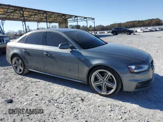2013 Audi A4 Prestige with VIN WAUKFAFL1DA162330, listed as a Copart auction lot 85899784 with 137,705 mi miles and Salvage Title. Bid and sale history available at carsss.com. Image 4.