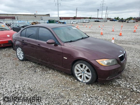 2007 BMW 3 Series 328i z VIN WBAVA33547KX76185, wystawiony jako Copart lot #57923175 z przebiegiem 177 710 mil mil oraz Czysty tytuł • Clean title. Historia ofert i sprzedaży dostępna na DreamBid. Obrazek 4.
