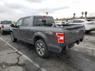 2020 Ford F-150 XL with VIN 1FTEW1CP3LKE39043, listed as a Copart auction lot 44728905 with 146,597 mi miles and Salvage Title. Bid and sale history available at carsss.com. Image 2.