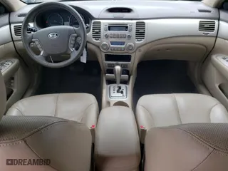 2008 Kia Optima LX with VIN KNAGE123185239484, listed as a Copart auction lot 77323373 with 74,199 mi miles and Clean Title. Bid and sale history available at carsss.com. Image 8.