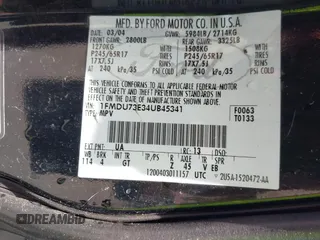 2004 Ford Explorer XLT с VIN 1FMDU73E34UB45341, выставлен на аукционе IAAI как лот 42064184 с пробегом 195 423 миль миль и . История ставок и продаж доступна на DreamBid. Изображение 9.