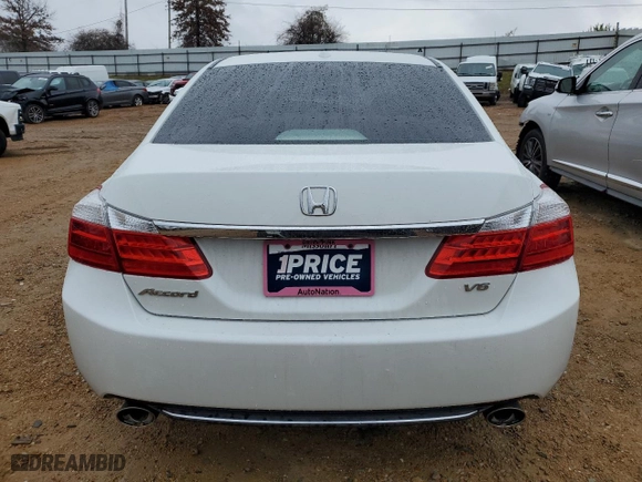 2014 Honda Accord Sedan EX-L with VIN 1HGCR3F87EA027748, listed as a Copart auction lot 81597243 with NaN miles and Salvage Title. Bid and sale history available at carsss.com. Image 6.