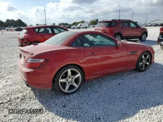 2016 Mercedes-Benz SLK-Class SLK 350 with VIN WDDPK5HA6GF115170, listed as a Copart auction lot 78005984 with 48,578 mi miles and Salvage Title. Bid and sale history available at carsss.com. Image 3.