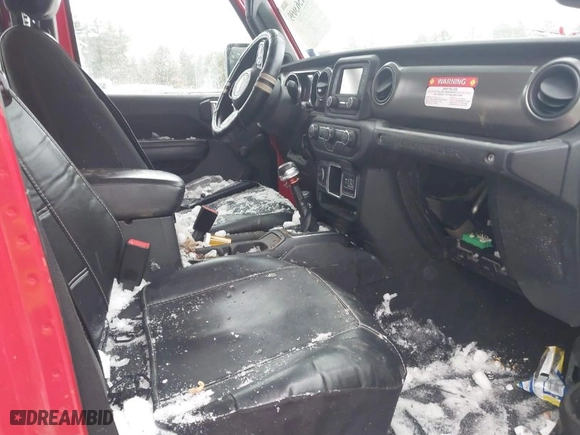 2018 Jeep Wrangler Unlimited Sport S with VIN 1C4HJXDG5JW131522, listed as a IAAI auction lot 41563099 with 75,405 mi miles. Bid and sale history available at carsss.com. Image 5.