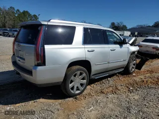 2017 Cadillac Escalade Luxury with VIN 1GYS4BKJ1HR293391, listed as a Copart auction lot 45992385 with 140,280 mi miles and Salvage Title. Bid and sale history available at carsss.com. Image 3.