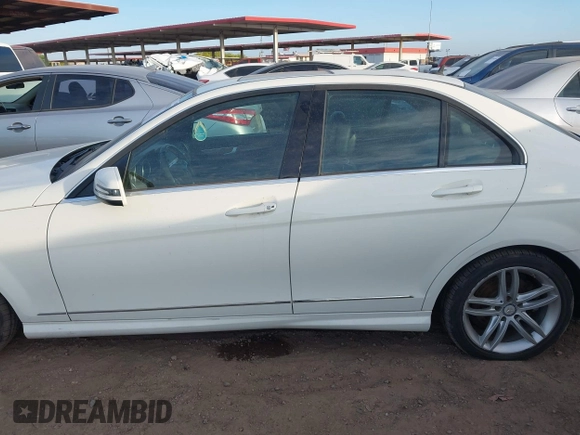 2012 Mercedes-Benz C-Class C 300 Sport with VIN WDDGF8BBXCA696736, listed as a IAAI auction lot 42067917 with 1 mi miles. Bid and sale history available at carsss.com. Image 14.