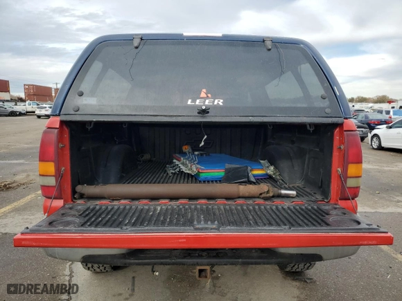 2002 Chevrolet Silverado 1500 LS with VIN 1GCEK14V62Z120296, listed as a Copart auction lot 80434704 with 0 mi miles and Salvage Title. Bid and sale history available at carsss.com. Image 10.