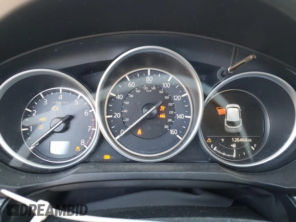 2018 Mazda CX-5 Grand Touring with VIN JM3KFBDM2J0407164, listed as a Copart auction lot 50080345 with 126,464 mi miles and Salvage title. Bid and sale history available at DreamBid. Image 9.