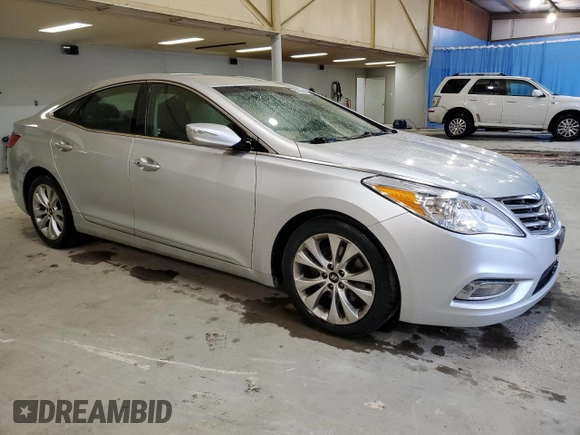 2013 Hyundai Azera with VIN KMHFG4JG4DA251852, listed as a Copart auction lot 52888545 with 114,851 mi miles and Salvage Title. Bid and sale history available at DreamBid. Image 4.
