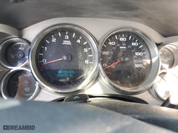 2007 Chevrolet Silverado 1500 LT w/1LT with VIN 1GCEC19J57Z650057, listed as a Copart auction lot 45839265 with 208,973 mi miles and Salvage Title. Bid and sale history available at carsss.com. Image 9.