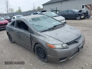 2008 Honda Civic Cpe LX with VIN 2HGFG12608H560476, listed as a IAAI auction lot 41954604 with 288,649 mi miles. Bid and sale history available at carsss.com. Image 6.