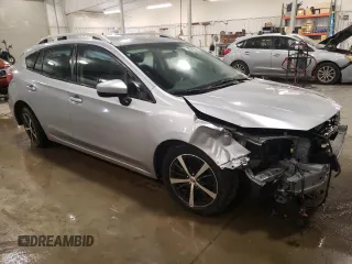 2020 Subaru Impreza Premium with VIN 4S3GTAV66L3727283, listed as a Copart auction lot 52087555 with Not provided miles and Salvage title. Bid and sale history available at DreamBid. Image 4.