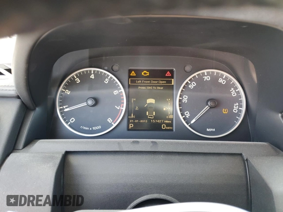 2016 Land Rover LR4 HSE Lux with VIN SALAK2V68GA789079, listed as a Copart auction lot 80555494 with 157,427 mi miles and Salvage Title. Bid and sale history available at DreamBid. Image 9.