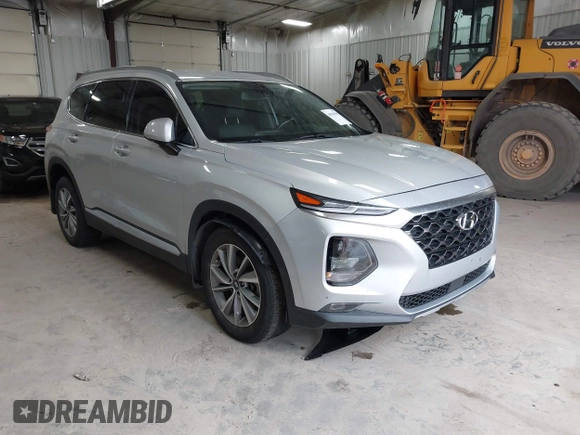 2019 Hyundai Santa Fe SEL with VIN 5NMS33AD3KH119117, listed as a IAAI auction lot 40968190 with 100,350 mi miles and . Bid and sale history available at DreamBid. Image 1.