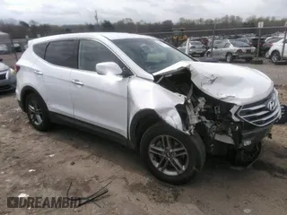 2018 Hyundai Santa Fe Sport 2.4L with VIN 5NMZT3LB7JH084042, listed as a IAAI auction lot 41859323 with 115,750 mi miles. Bid and sale history available at carsss.com. Image 1.