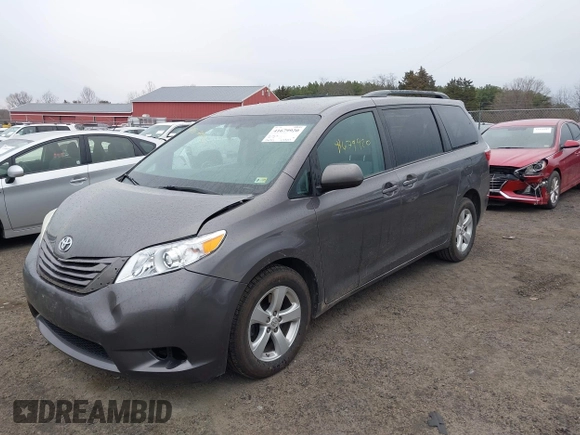 2016 Toyota Sienna LE AAS with VIN 5TDKK3DC2GS714907, listed as a IAAI auction lot 41679920 with 130,321 mi miles. Bid and sale history available at carsss.com. Image 17.