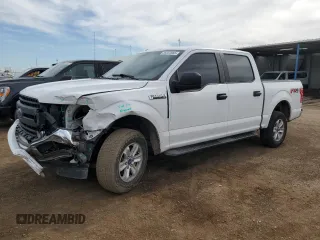 2018 Ford F-150 XL with VIN 1FTEW1E50JFC65370, listed as a Copart auction lot 59222655 with 213,487 mi miles and Salvage title. Bid and sale history available at DreamBid. Image 1.