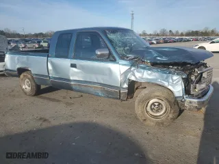 1991 Chevrolet 1500 Pickups with VIN 2GCEC19K7M1222696, listed as a Copart auction lot 48301565 with 140,864 mi miles and Salvage Title. Bid and sale history available at carsss.com. Image 4.