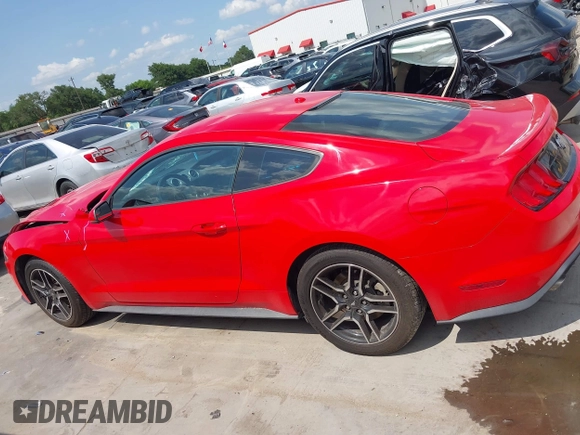 2020 Ford Mustang EcoBoost with VIN 1FA6P8THXL5111643, listed as a IAAI auction lot 42223704 with 59,170 mi miles and . Bid and sale history available at DreamBid. Image 14.