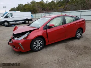 2019 Toyota Prius LE with VIN JTDL9RFU9K3003434, listed as a Copart auction lot 39912673 with 28,588 mi miles. Bid and sale history available at carsss.com. Image 1.