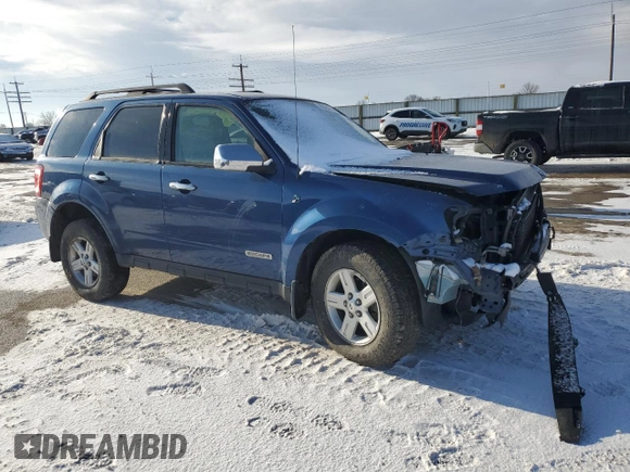 2008 Ford Escape Hybrid with VIN 1FMCU59H88KD29855, listed as a Copart auction lot 44925875 with 164,561 mi miles and Salvage Title. Bid and sale history available at carsss.com. Image 4.
