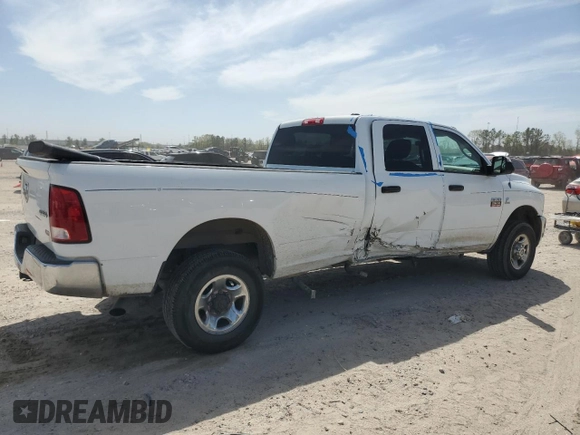2012 Ram 2500 ST with VIN 3C6UD5HL8CG348489, listed as a Copart auction lot 49813405 with 211,925 mi miles and Salvage Title. Bid and sale history available at carsss.com. Image 3.