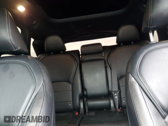 2022 Infiniti QX50 LUXE with VIN 3PCAJ5BA0NF106235, listed as a Copart auction lot 84685444 with 33,028 mi miles and Salvage Title. Bid and sale history available at carsss.com. Image 10.