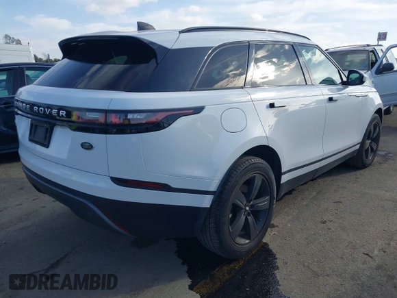 2019 Land Rover Range Rover Velar S with VIN SALYB2ENXKA216988, listed as a IAAI auction lot 41101731 with 53,036 mi miles. Bid and sale history available at carsss.com. Image 4.