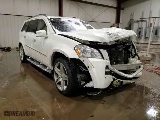 2012 Mercedes-Benz GL-Class GL 550 with VIN 4JGBF8GE3CA767262, listed as a Copart auction lot 42018385 with 143,227 mi miles and Salvage Title. Bid and sale history available at carsss.com. Image 14.