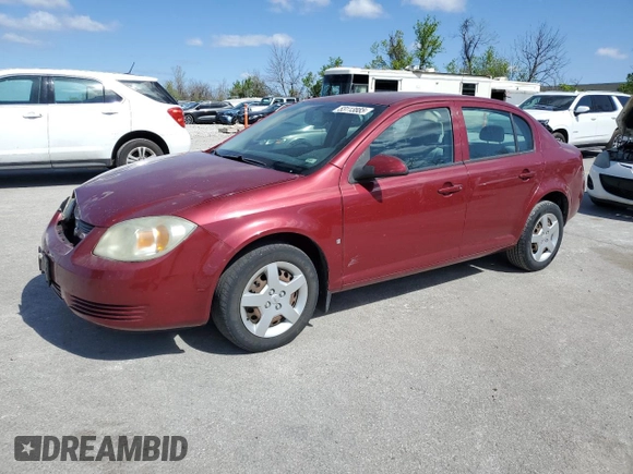 2008 Chevrolet Cobalt LT with VIN 1G1AL58FX87140490, listed as a Copart auction lot 53113885 with 91,486 mi miles and Salvage Title. Bid and sale history available at DreamBid. Image 1.