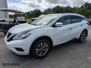 2015 Nissan Murano SV with VIN 5N1AZ2MG0FN290650, listed as a Copart auction lot 74561674 with 0 mi miles and Salvage Title. Bid and sale history available at carsss.com. Image 1.
