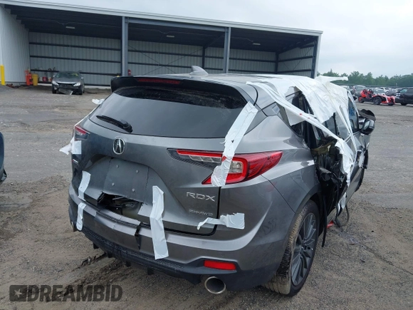 2024 Acura RDX Advance with VIN 5J8TC2H88RL031228, listed as a IAAI auction lot 40833242 with Not provided miles and . Bid and sale history available at DreamBid. Image 4.